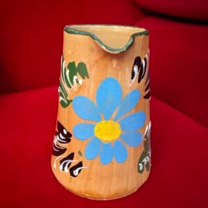 Floral Pottery pitcher