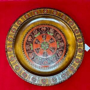 Zenor piece Poland hand carved platter