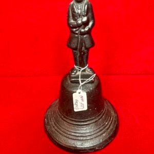 Vintage patriot bell cast iron