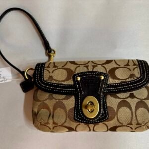 Coach Legacy Turnlock Wristlet