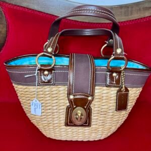 Coach Legacy Wicker Purse